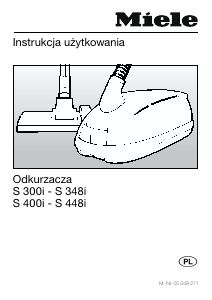 Instrukcja Miele S 312i Odkurzacz