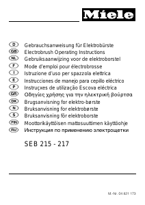 Manual Miele S 356i Aspirador