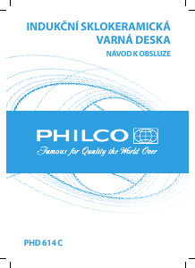 Manuál Philco PHD 614 C Varná deska