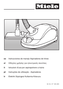 Manual de uso Miele S 4781 Aspirador