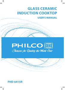 Bruksanvisning Philco PHD 6415 R Häll