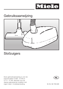 Handleiding Miele S 724 Stofzuiger