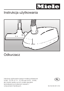 Instrukcja Miele S 748 Odkurzacz
