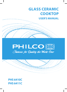 Bruksanvisning Philco PHS 6410 C Häll