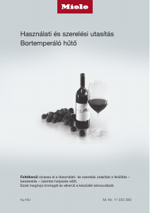 Használati útmutató Miele KWT 2672 ViS Borszekrény