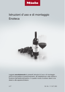 Manuale Miele KWT 2672 ViS Cantinetta vino