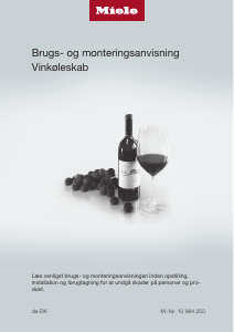 Brugsanvisning Miele KWT 6722 iS Vinkøleskab