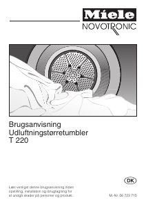 Brugsanvisning Miele Brillant 2200 Vaskemaskine