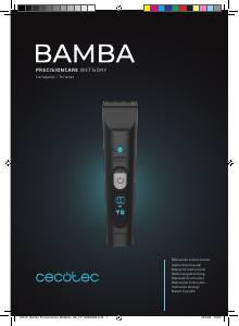 Handleiding Cecotec Bamba PrecisionCare Wet&Dry Tondeuse
