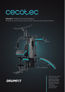 Manual Cecotec Drumfit HomeGym 2000 Double Multi-gym