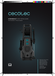 Manual Cecotec HydroBoost 3200 TotalClean Máquina de limpeza a alta pressão