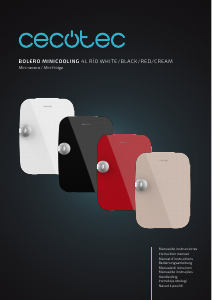 Manual Cecotec Bolero MiniCooling 4L Río Black Refrigerator