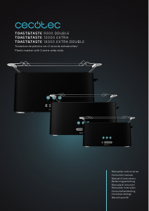 Manuale Cecotec Toast&Taste 10000 Extra Tostapane