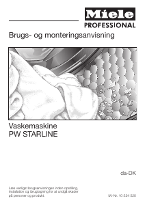 Brugsanvisning Miele PW 5062 LP LW Starline Vaskemaskine