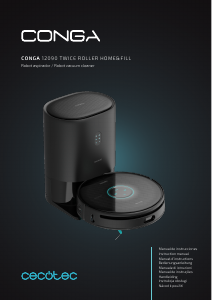 Instrukcja Cecotec Conga 12090 Twice Roller Home&Fill Odkurzacz