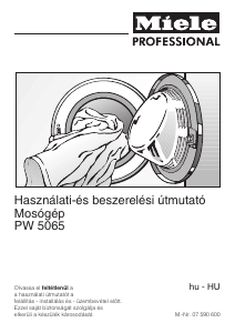 Használati útmutató Miele PW 5065 AV Mosógép