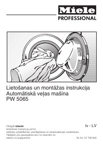 Rokasgrāmata Miele PW 5065 LP Veļas mašīna