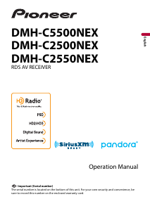 Manual Pioneer DMH-C2550NEX Car Radio