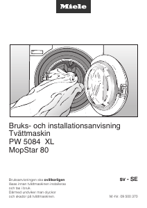 Bruksanvisning Miele PW 5084 XL MopStar 80 Tvättmaskin