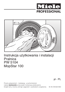 Instrukcja Miele PW 5104 MopStar 100 Pralka