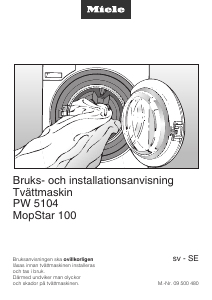 Bruksanvisning Miele PW 5104 MopStar 100 Tvättmaskin