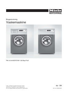 Brugsanvisning Miele PW 5134 MOPSTAR 130 Vaskemaskine