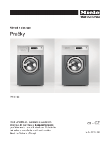 Manuál Miele PW 5136 EL Pračka