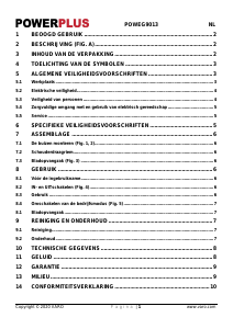 Handleiding Powerplus POWEG9013 Bladblazer