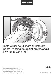 Manual Miele PW 6080 Vario Mașină de spălat