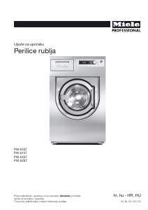 Priručnik Miele PW 6107 G Stroj za pranje rublja