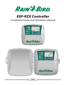 Handleiding Rainbird ESP-RZX6i Besproeiingscomputer