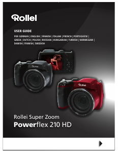 Manual Rollei Powerflex 210 HD Digital Camera