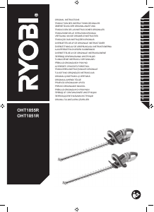 Instrukcja Ryobi OHT1851R Nożyce do żywopłotu