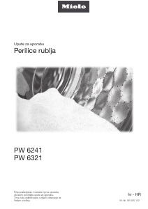 Priručnik Miele PW 6241 MF Stroj za pranje rublja