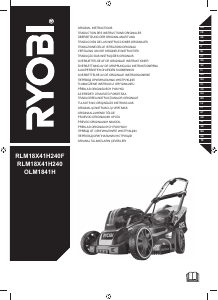 Manual Ryobi RLM18X41H240 Corta-relvas