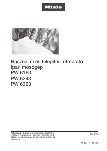 Használati útmutató Miele PW 6243 Mosógép