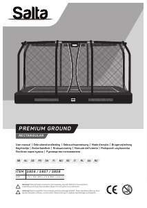 Instrukcja Salta 5856 Premium Ground Trampolina