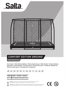 Instrukcja Salta 5402 Comfort Edition Ground Trampolina