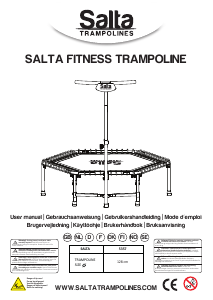 Bruksanvisning Salta 5357 Fitness Studsmatta