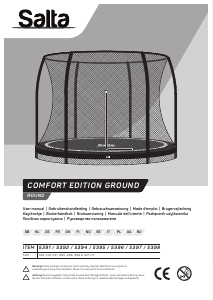 Manual Salta 5391 Comfort Edition Ground Trampoline