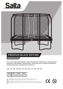 Handleiding Salta 5362 Premium Black Edition Trampoline