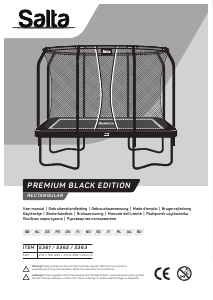 Instrukcja Salta 5362 Premium Black Edition Trampolina