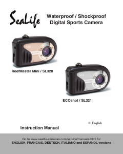 Manual SeaLife ReefMaster Mini SL320 Digital Camera