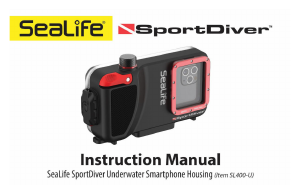 Manual SeaLife SportDiver SL400-U Digital Camera
