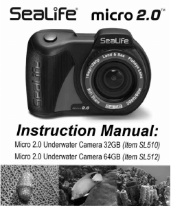 Manual SeaLife Micro 2.0 Digital Camera