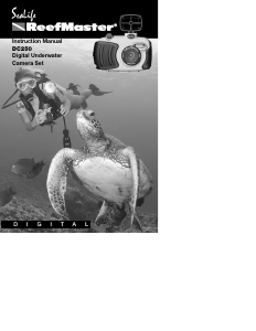 Manual SeaLife ReefMaster DC250 Digital Camera