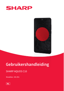 Handleiding Sharp SH-Z01 AQUOS C10 Mobiele telefoon