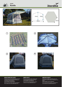 Manual Skandika Kardis Tent