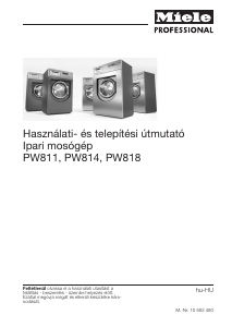Használati útmutató Miele PW 814 Mosógép