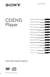 Manual Sony DVP-SR370B DVD player